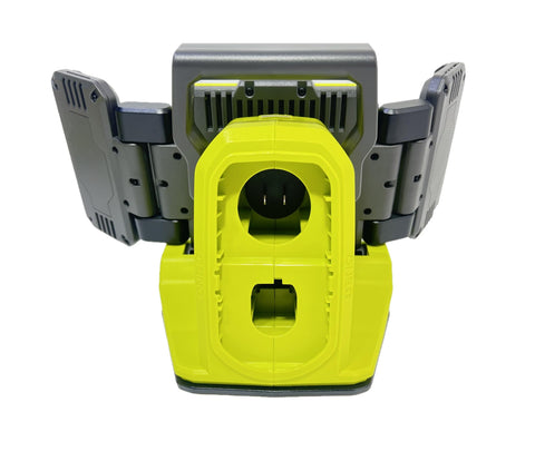 RYOBI ONE+ PCL631B folding handle for easy transport.