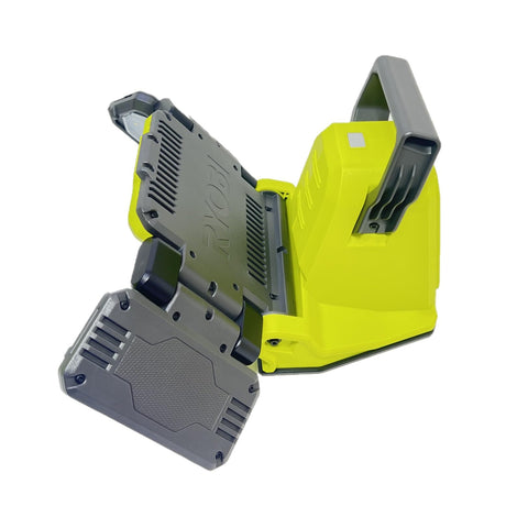 RYOBI ONE+ PCL631B pivoting front panels target task lighting.