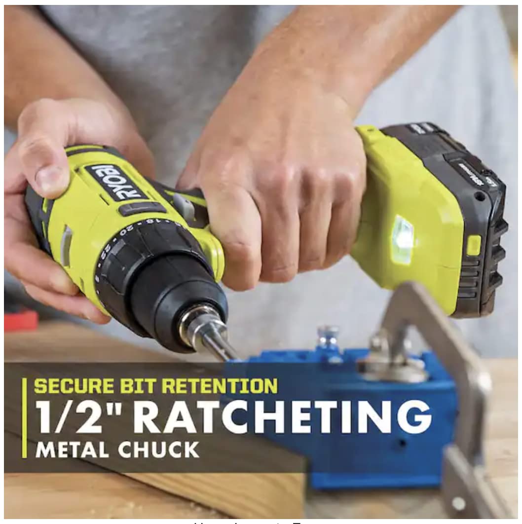 RYOBI ONE+ PCL206 on battery; cordless convenience for all tasks.