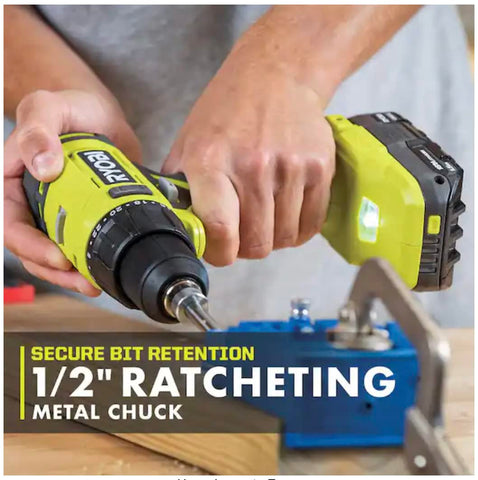 RYOBI ONE+ PCL206 on battery; cordless convenience for all tasks.
