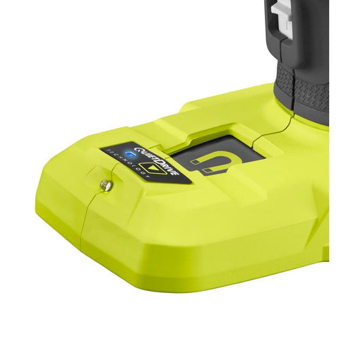 RYOBI brushless screw gun with heavy-duty clutch for controlled driving.