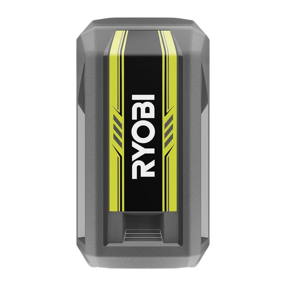 RYOBI OP4040 onboard indicator shows remaining charge for efficient task planning.