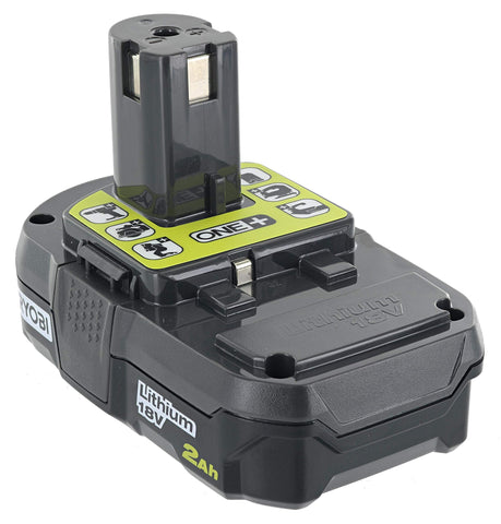 RYOBI P190 fuel gauge display shows remaining power for smarter planning