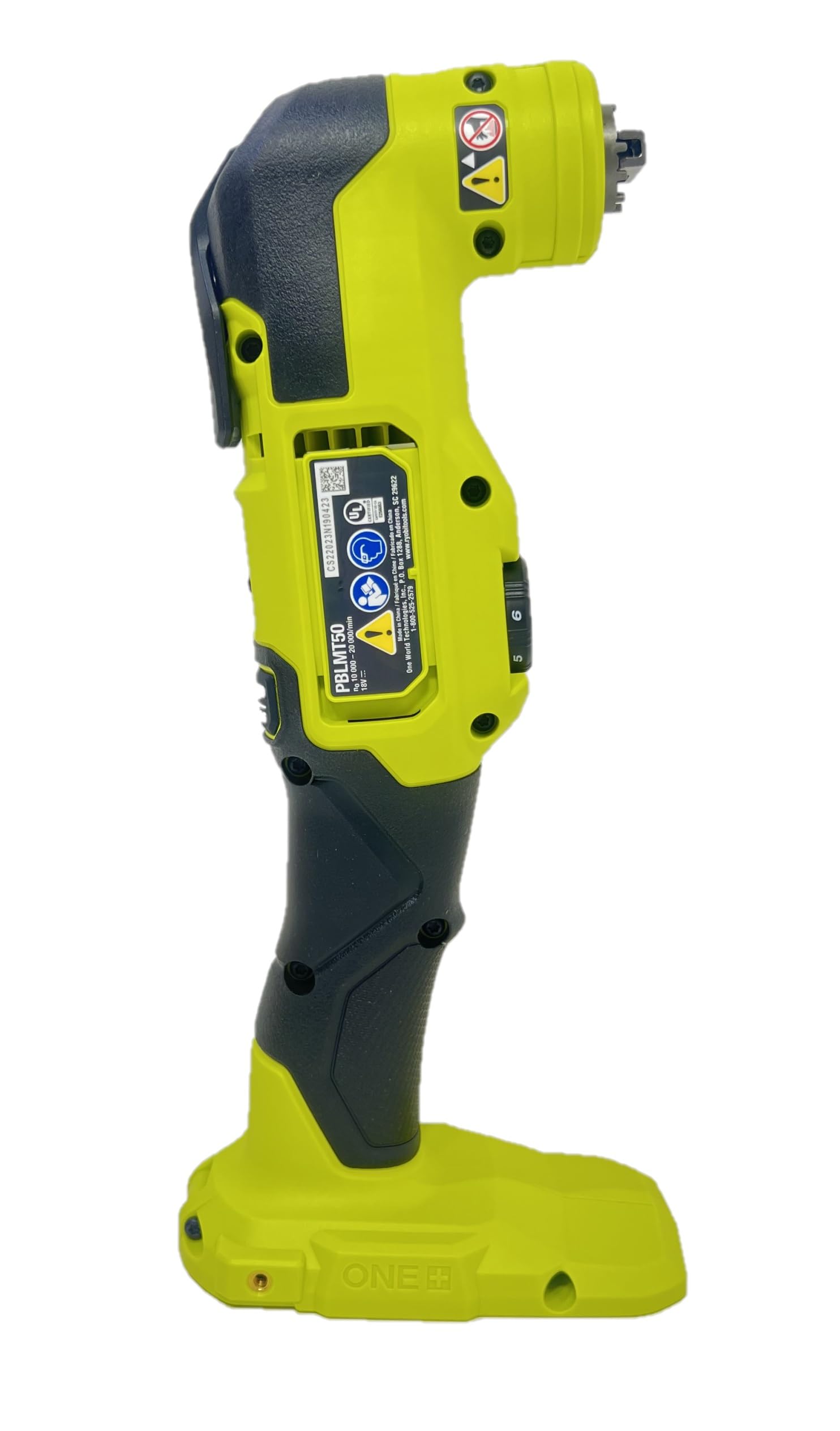 RYOBI ONE+ HP tool with up to 20,000 OPM dialed for speed.