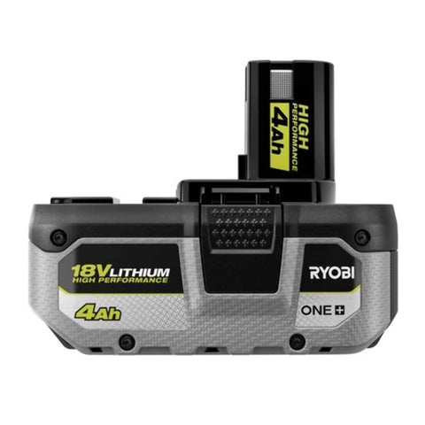 RYOBI PBP004 18V 4.0Ah battery powers ONE+ tools with longer runtime.