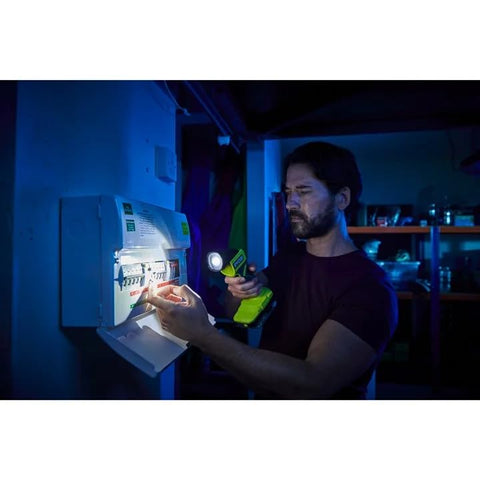 RYOBI ONE+ LED light delivers 280 lumens for brighter nearby work.