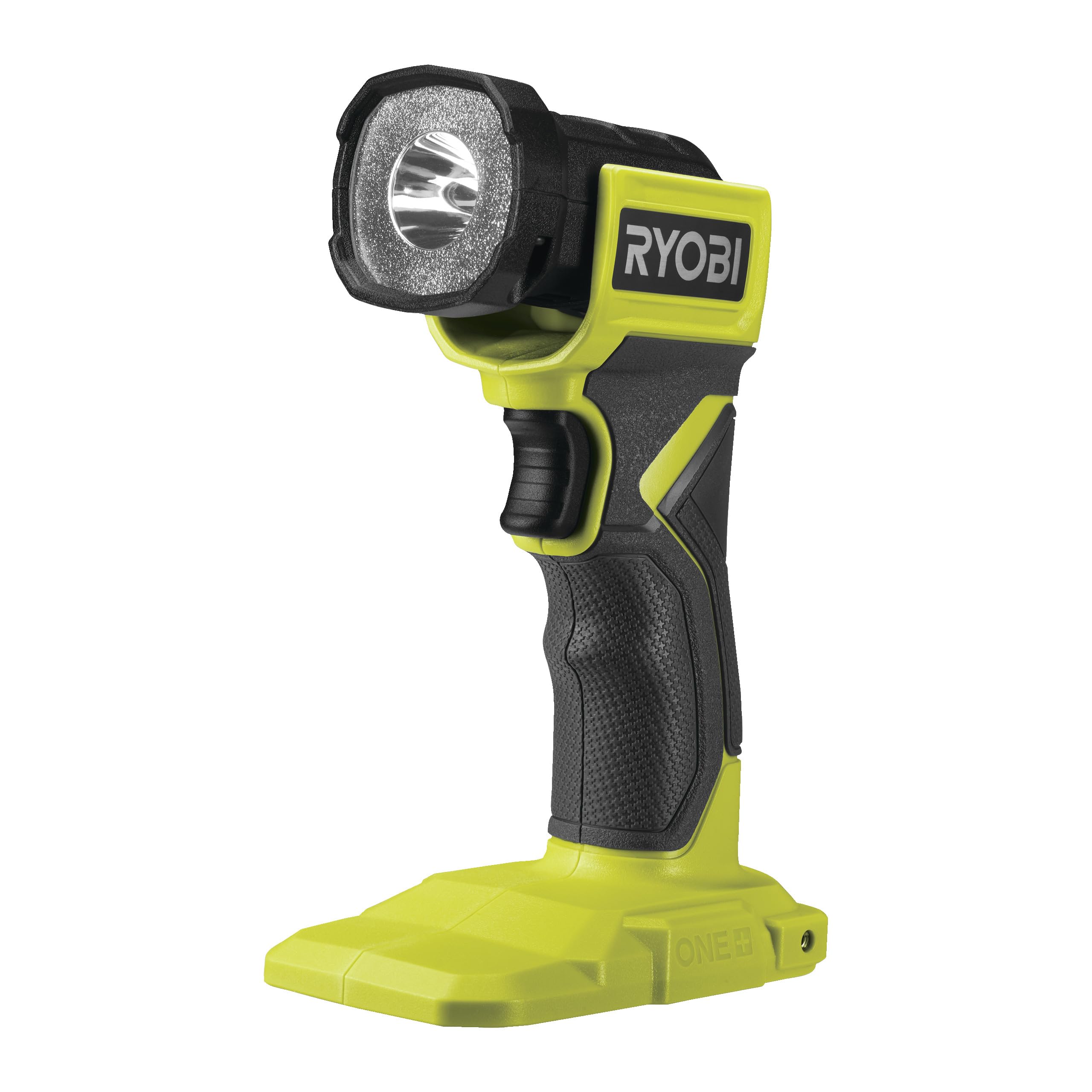 RYOBI PCL660B LED light with 130° pivot for versatile task lighting.