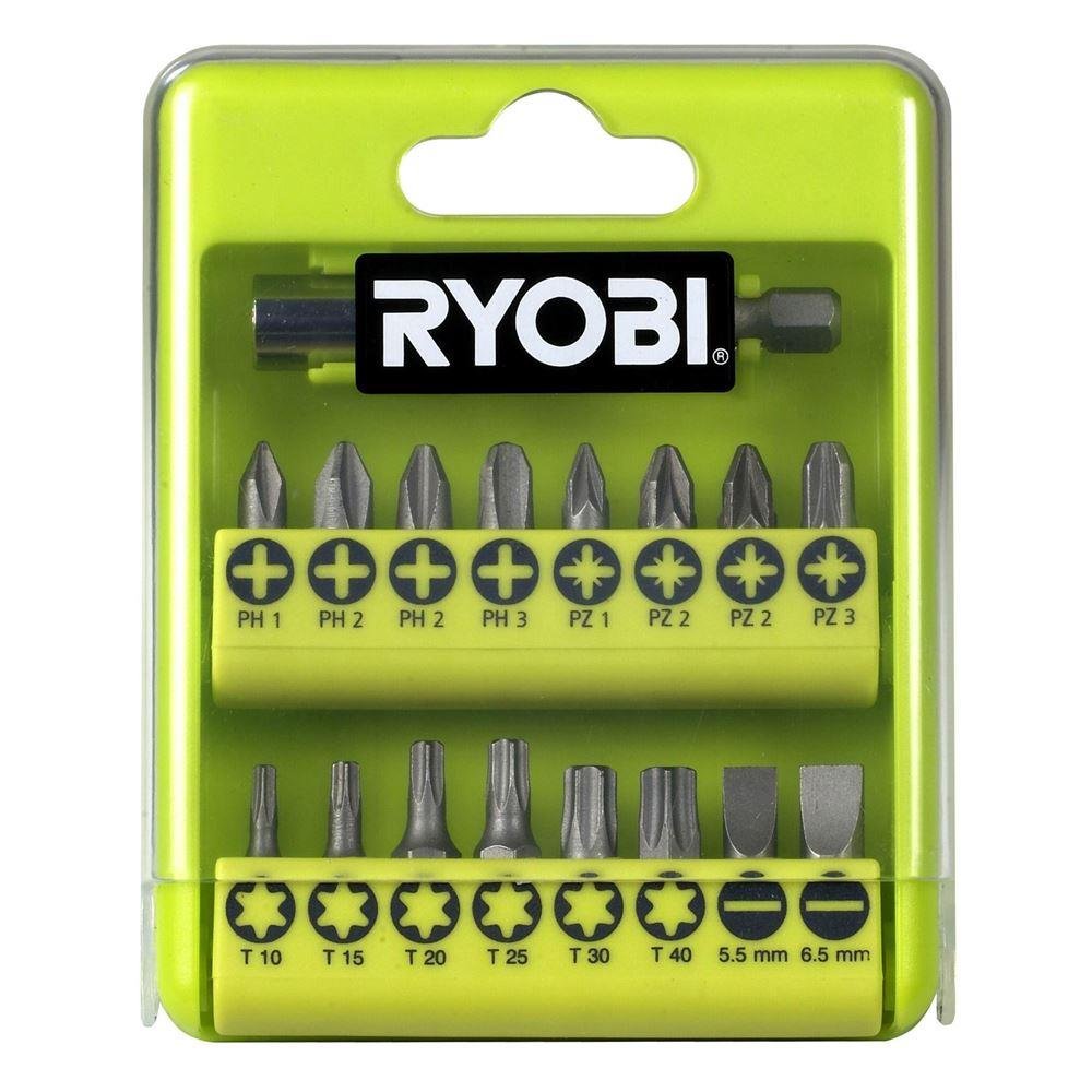 RYOBI RAK17SD 60mm bit holder in use, organized for efficient workflow.