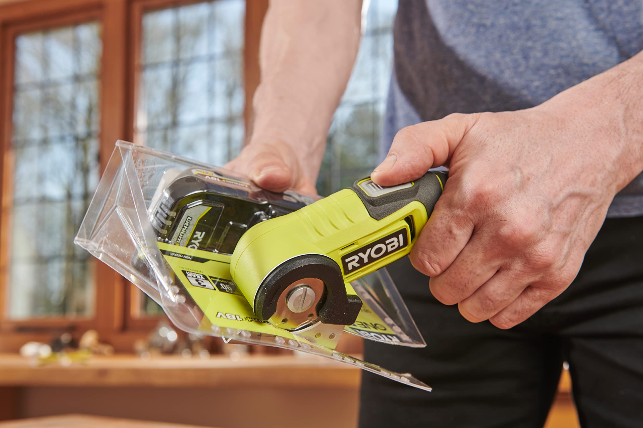 RYOBI RCT4-120G compact design for easy storage in craft drawers.