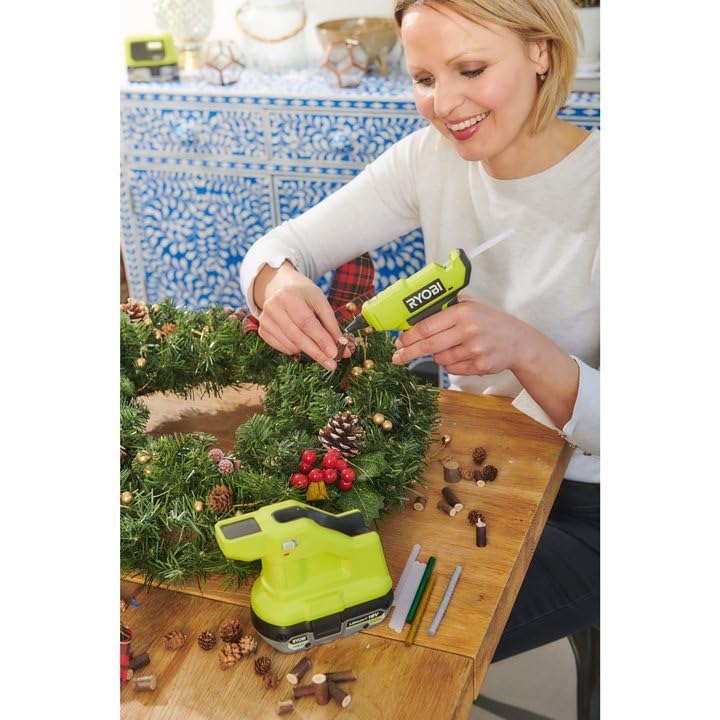 RYOBI RGLM18-0 cordless mini glue gun for crafts