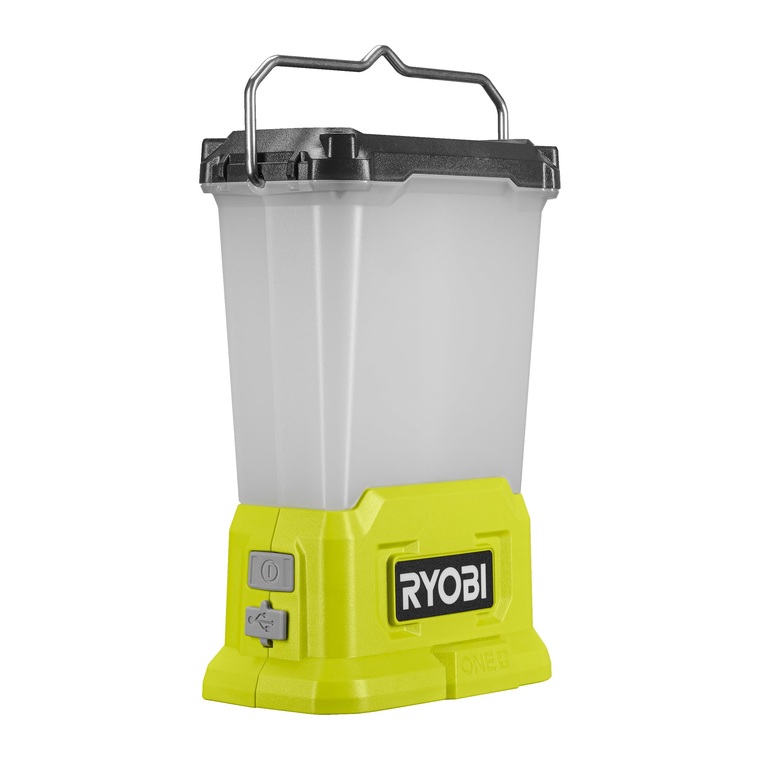 RYOBI RLL18-0 lantern with 360-degree frosted lens for even ambient lighting
