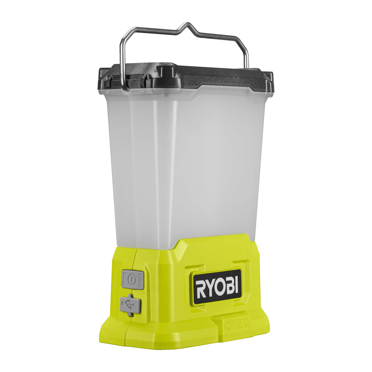 RYOBI RLL18-0 lantern with 360-degree frosted lens for even ambient lighting