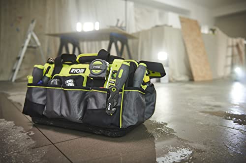 Ryobi RSSMTB1 hard bottom design keeps tools stable during transport.