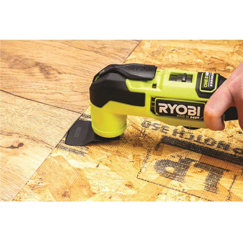 RYOBI blade variety for wood, metal, and plastic tasks.