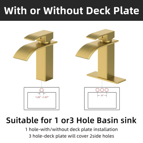 Brushed gold finish withstands scratches while keeping a premium look.