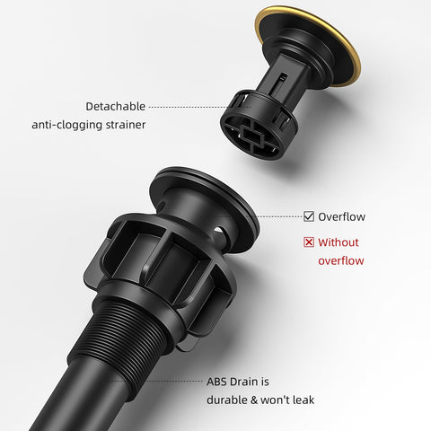 Salt spray tested for resilience in challenging bathroom environments.