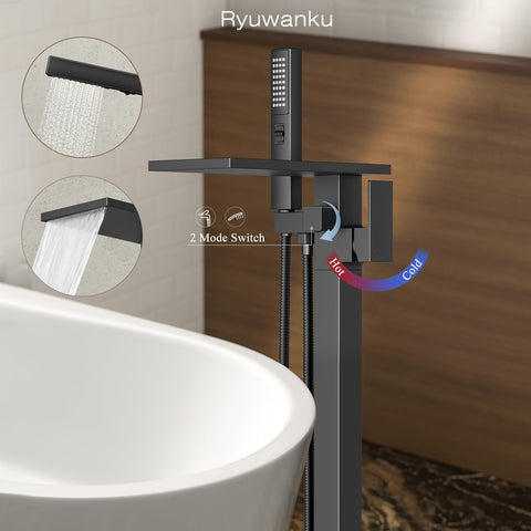 Ryuwanku matte black floor-mount base adds lasting style and durability.