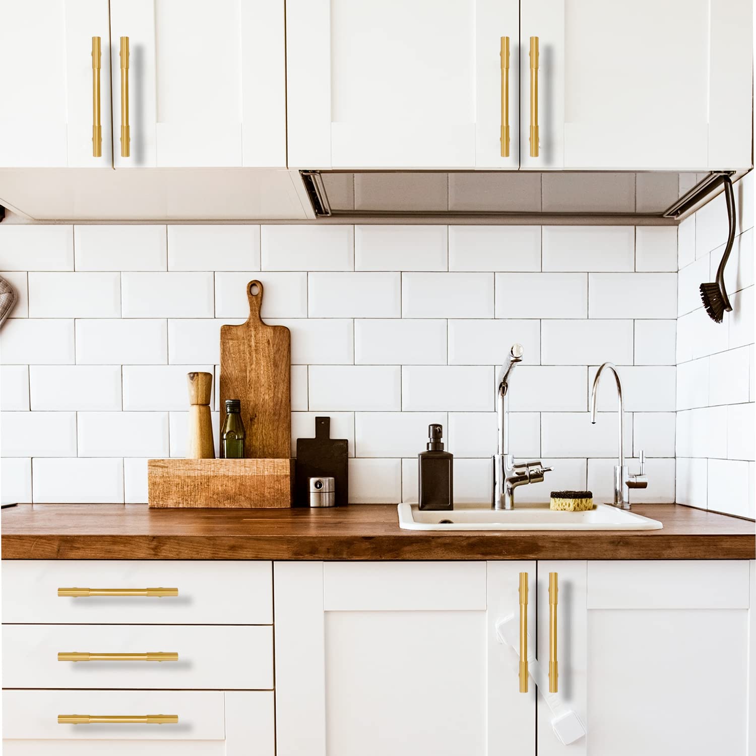 RZDEAL easy-install cabinet pulls save time with included screws