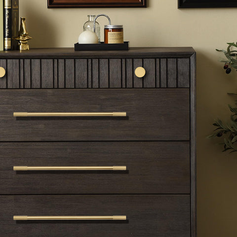 RZDEAL solid brass cabinet pull with 360mm length offers sturdy daily use.