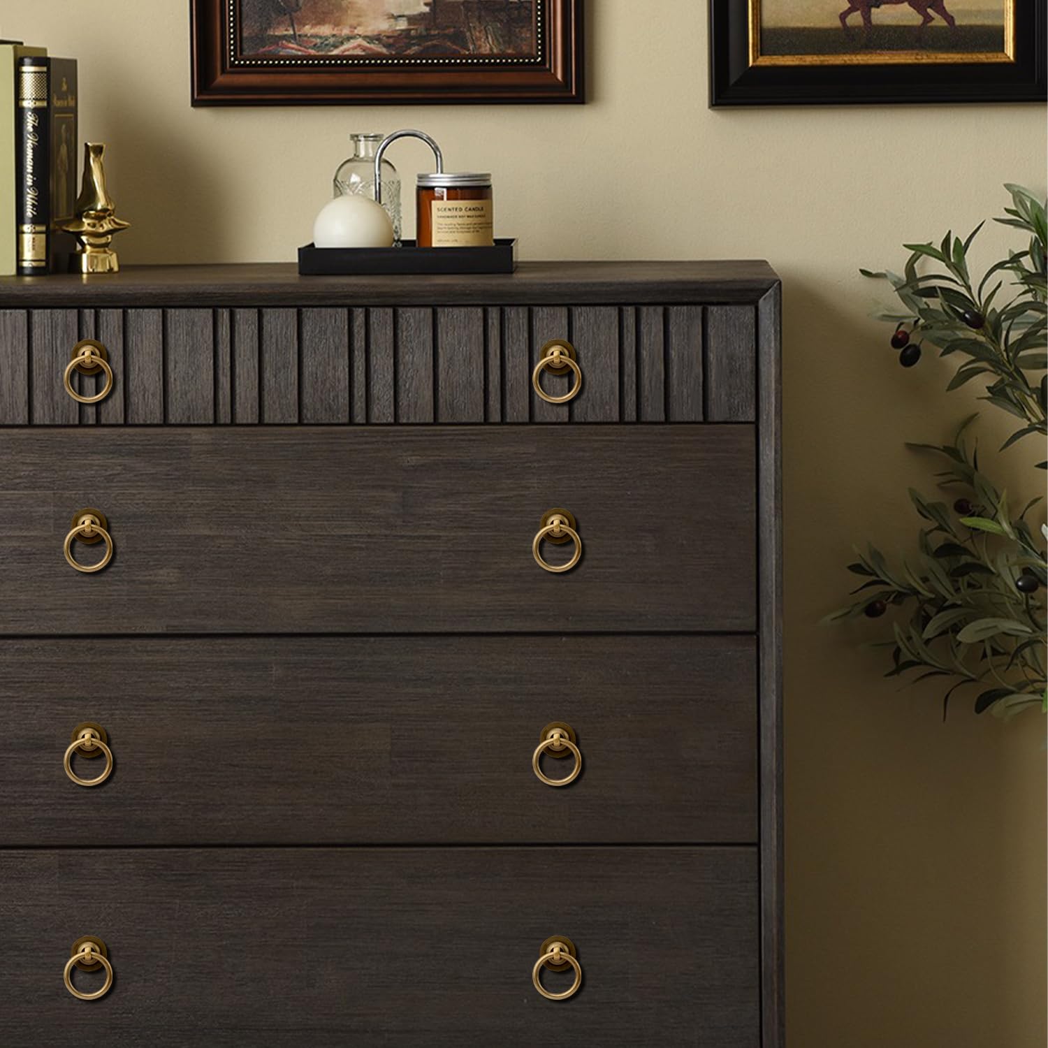 RZDEAL solid brass construction supports daily use on furniture