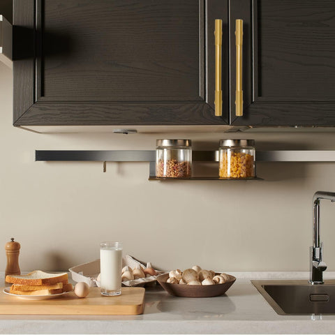 RZDEAL brass pulls with wide application for kitchen, bathroom, and wardrobe
