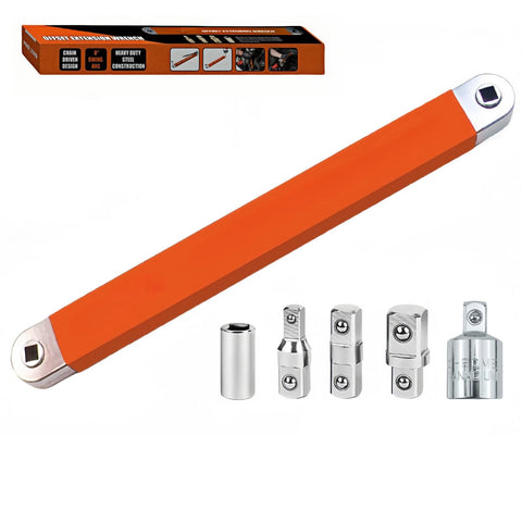RZKNIP Offset Extension Wrench with zero-degree design for tight spaces.
