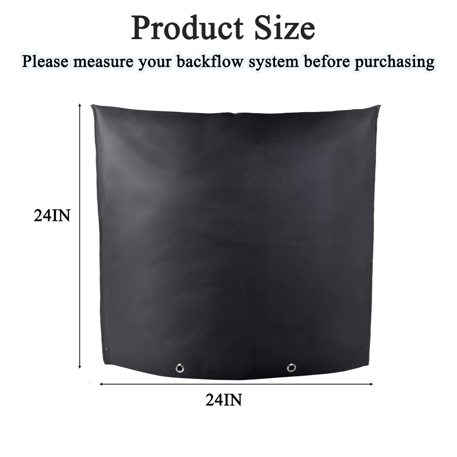 RZMAYIS backflow cover outer material 600D Oxford fabric provides weather resistance