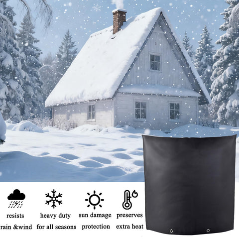 RZMAYIS backflow cover triple-layer protection guards valves from freezing