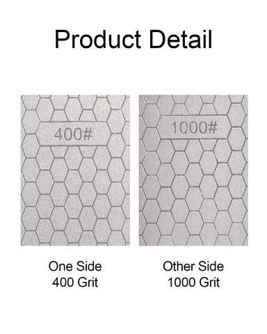S SATC 8-inch diamond plate: ultra-flat surface for consistent honing.