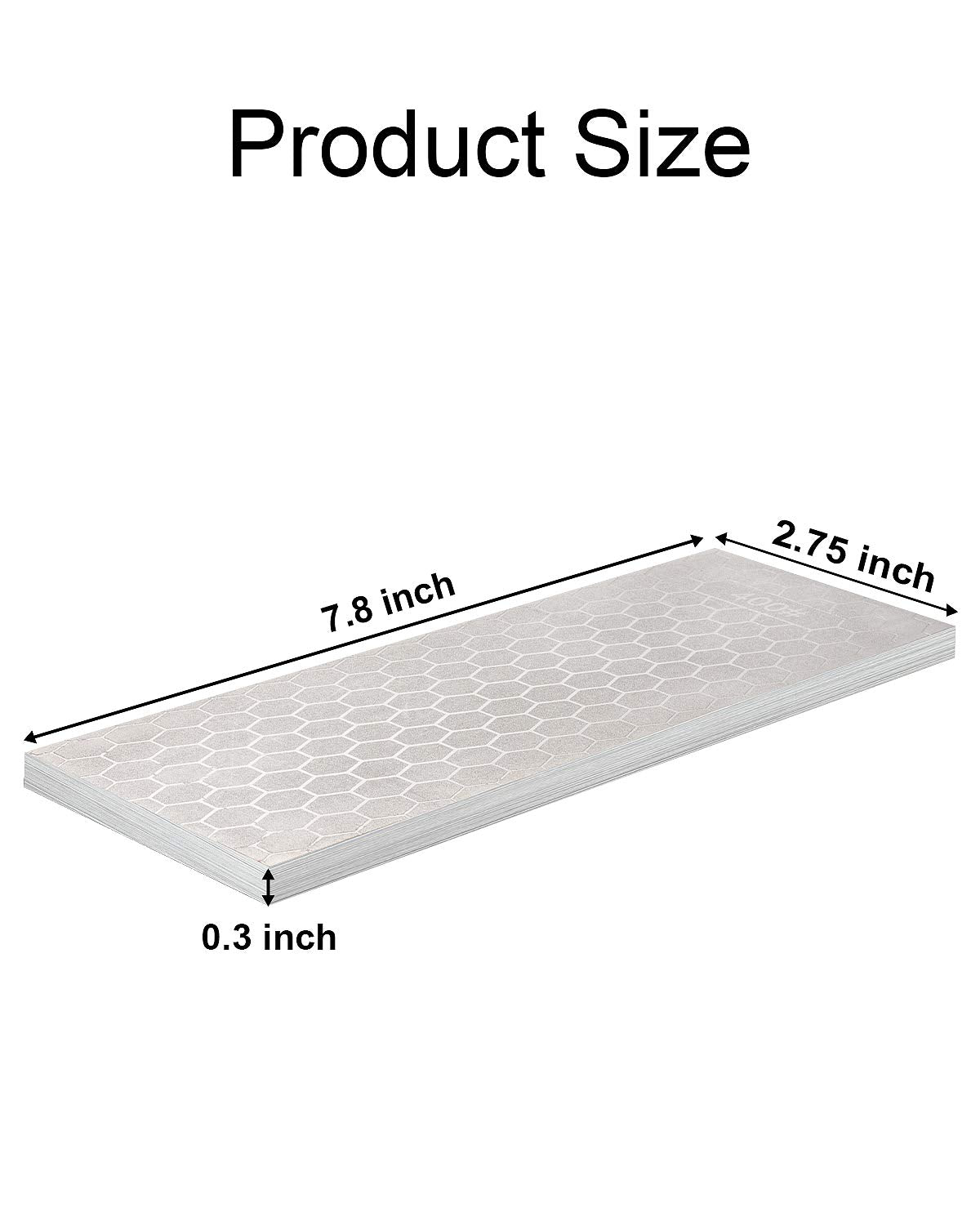 S SATC 2-side grit 400/1000: versatile coarse and fine sharpening.