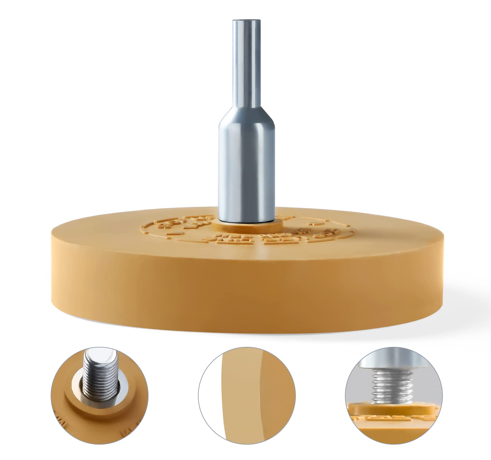 S SATC eraser wheel with drill adapter kit for quick decal removal