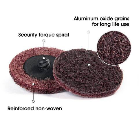 S SATC quick-change roll-lock disc ensures secure easy changes