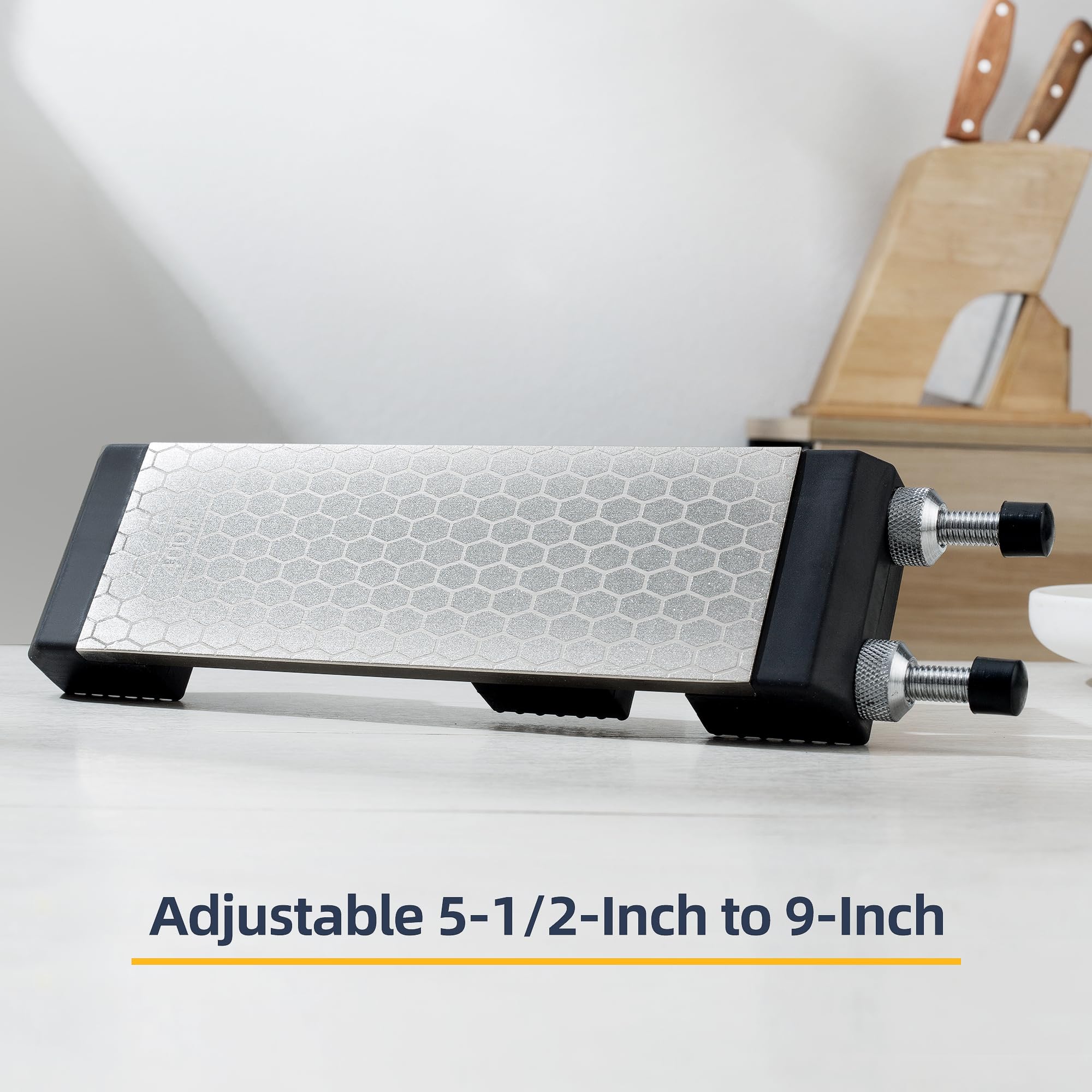 S SATC easy tool-free setup for quick sharpening sessions