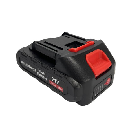 S7 21V battery front view highlights sturdy, compact design for outdoor tools.