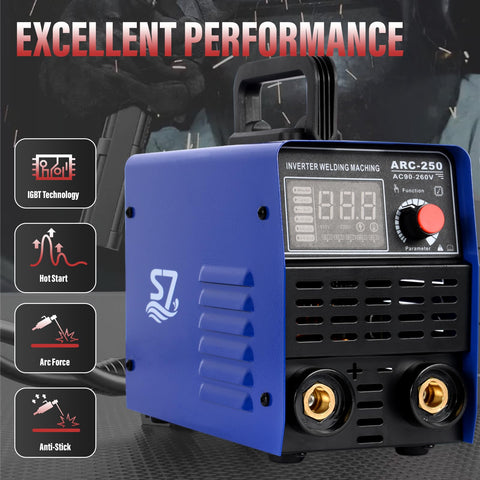 S7 250A LED digital panel enables fast, precise amperage adjustments