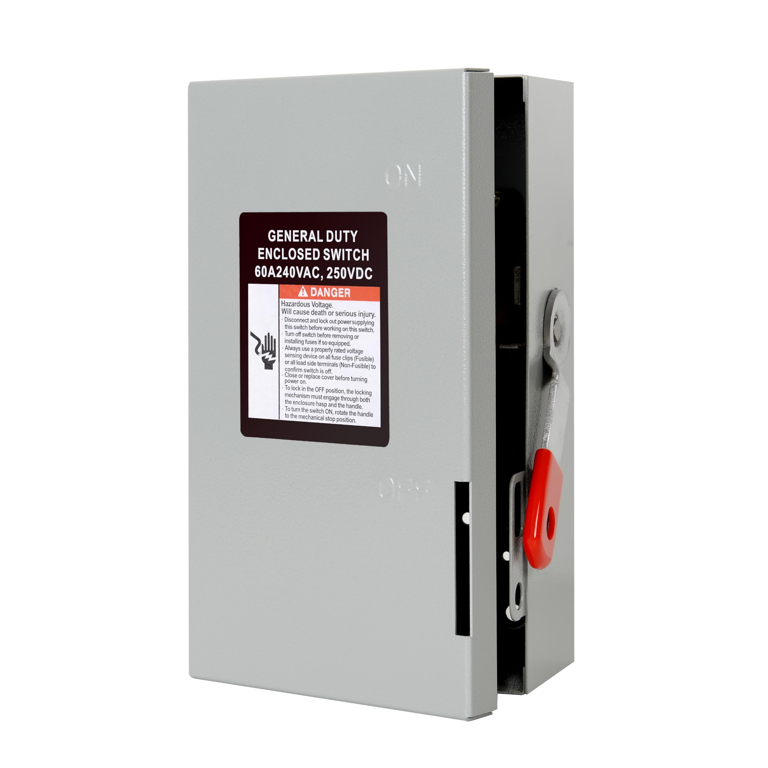S7 2P 60A quick-make quick-break mechanism ensures positive operation in demanding environments.