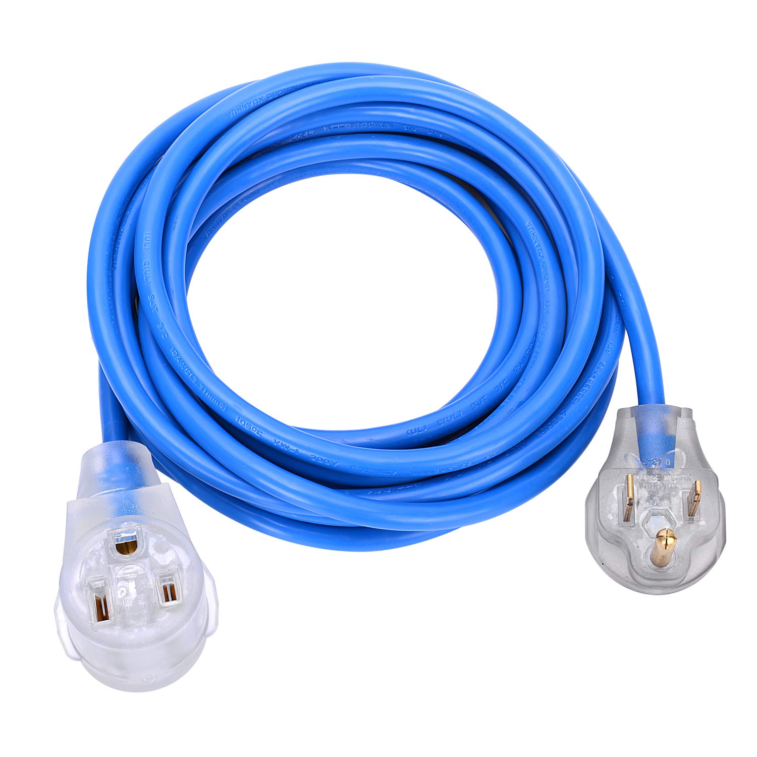 S7 welder extension cord 25ft with 6-50 NEMA R plug for portable welding power.