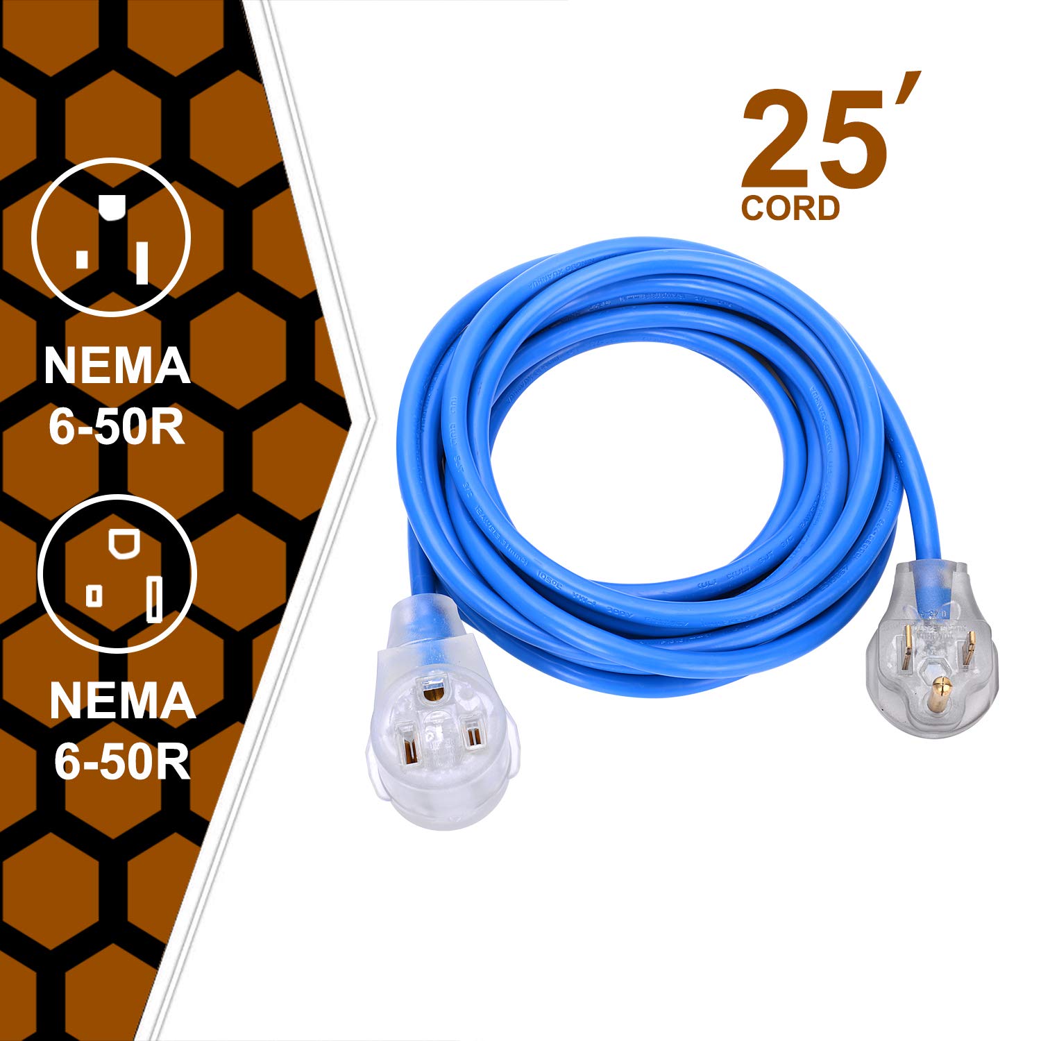 S7 heavy-duty copper wiring provides reliable current for demanding welding tasks.
