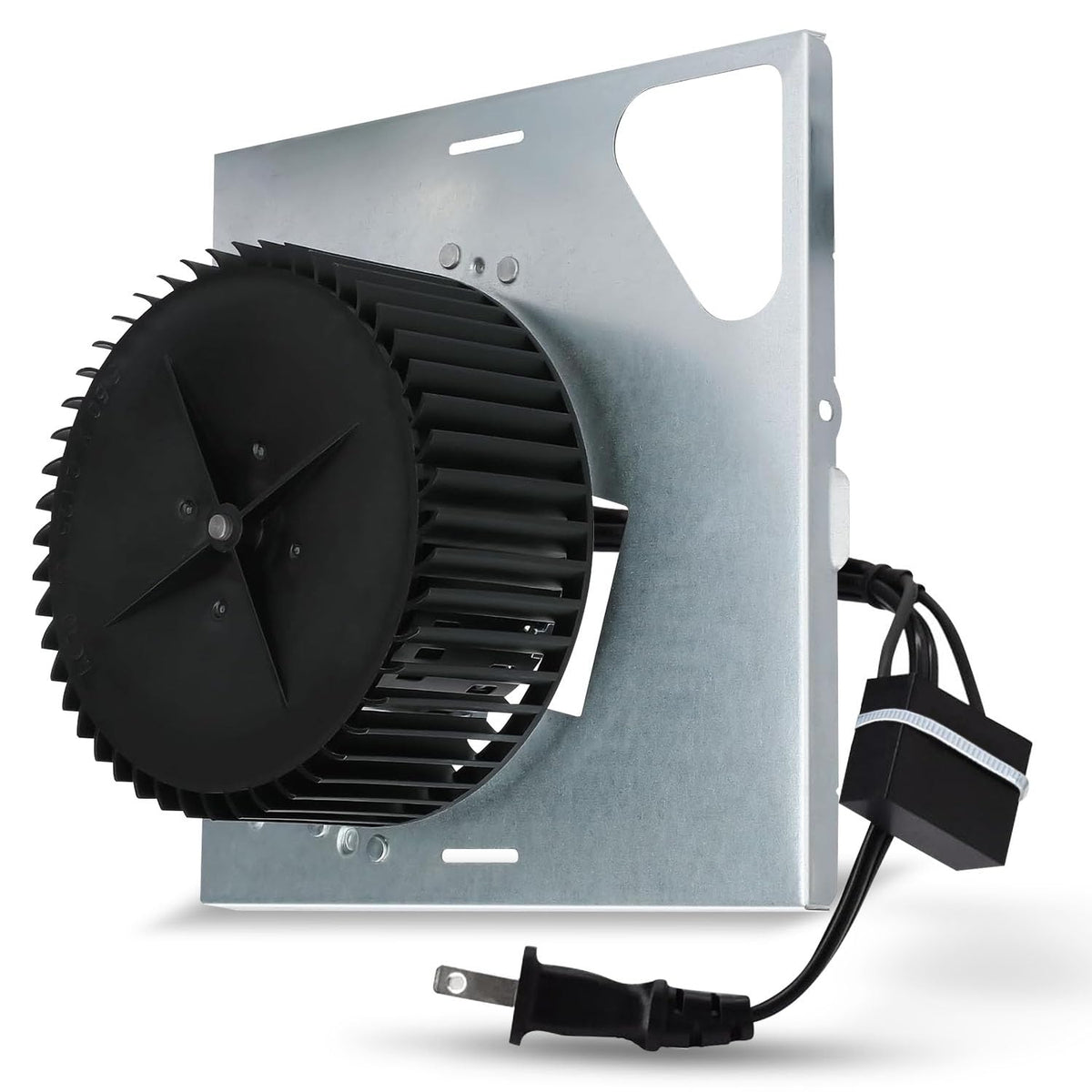 S97015162 fan motor assembly closeup showing durable construction for reliable bathroom ventilation.