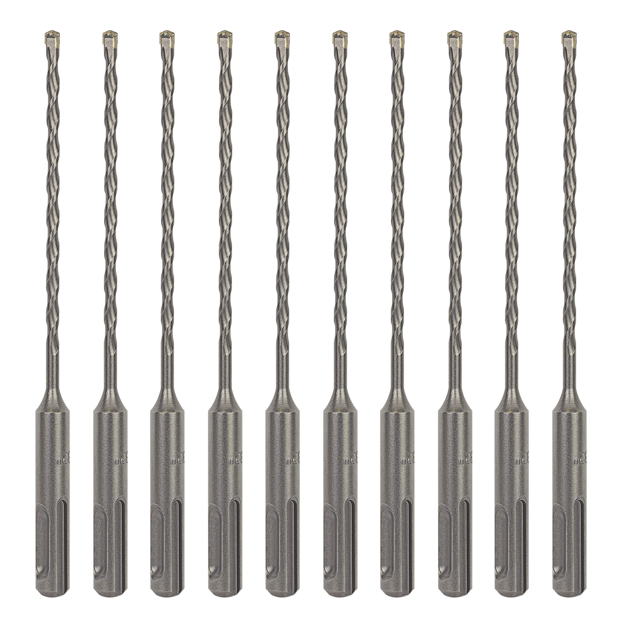 Sabre Tools 5/32-inch SDS Plus drill bit closeup with carbide tip for longevity.