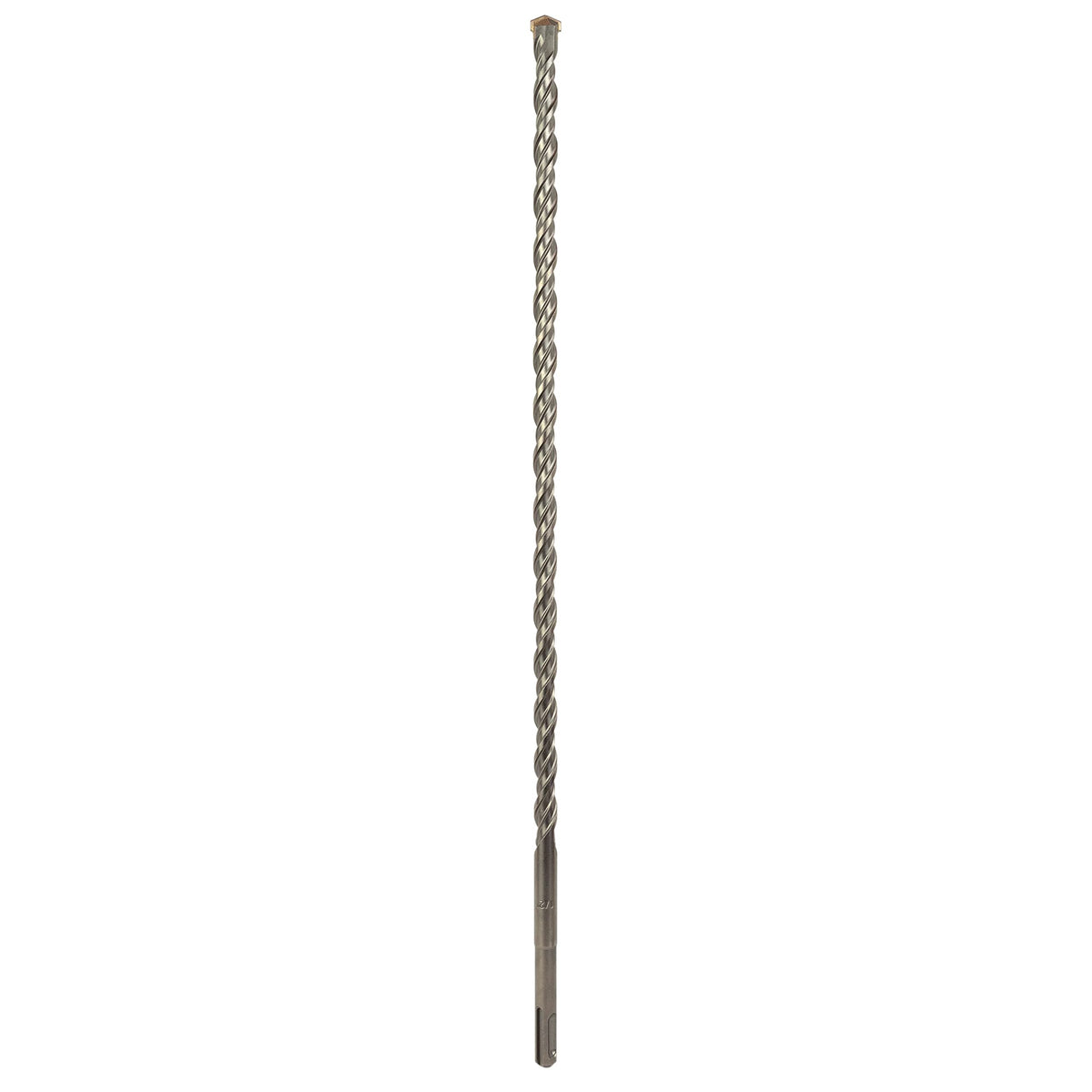 Sabre Tools SDS Plus bit for brick drilling with carbide tip delivers fast cuts.