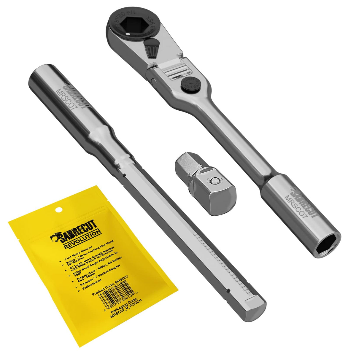 SabreCut MRSC07 flex head 7-in-1 in tight spaces for automotive work