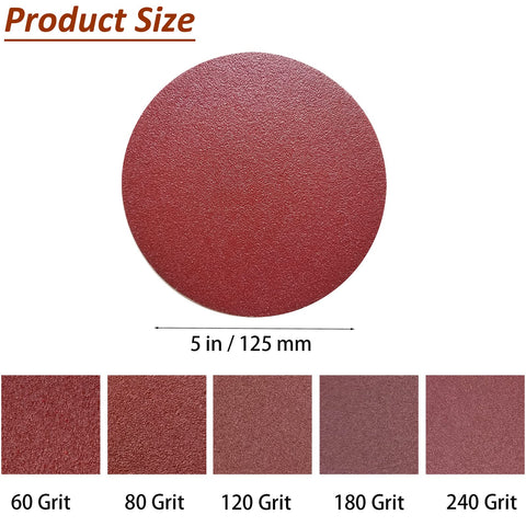 SACKORANGE 80-grit discs for smoother finishes on woodworking and automotive prep.