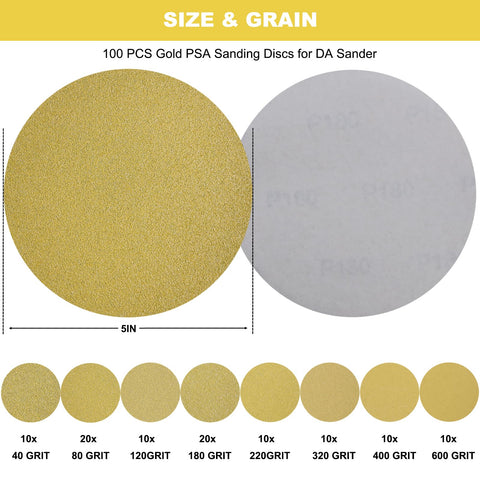 SACKORANGE 80-grit 6-inch PSA sanding disc for smoothing surfaces and rapid prep.