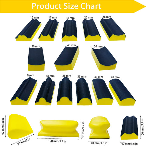SACKORANGE hook-and-loop interchangeable shapes for fast shape changes during projects.