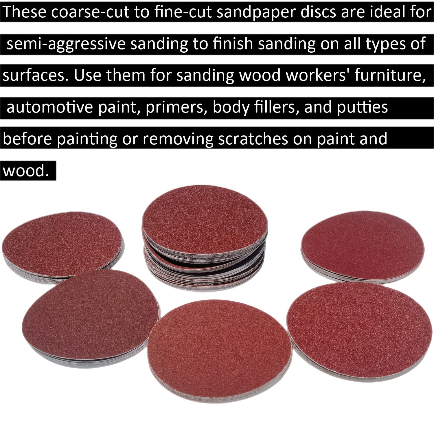 SACKORANGE open-pack image highlights versatile grit options for projects.