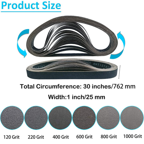 SACKORANGE 240 grit belt for smooth deburring and prep.
