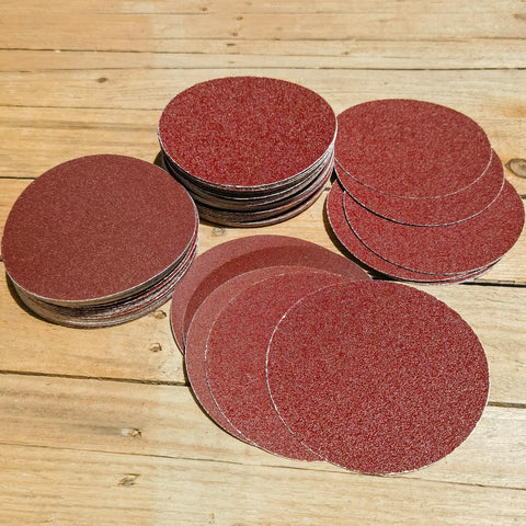 SACKORANGE wood finishing disc helps smooth furniture surfaces for prep.