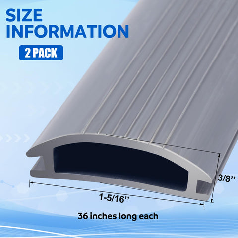 Sacubee threshold seal blocks drafts and moisture at exterior doors