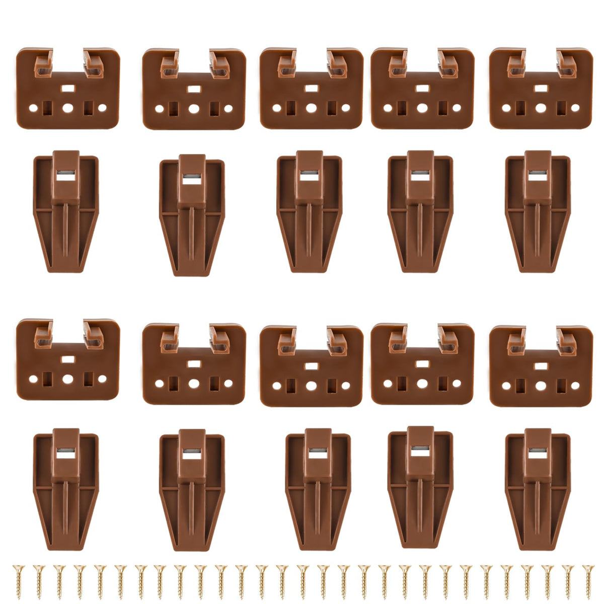 Sacumea Rite-Trak 1 center-mount drawer slide kit for smooth drawers